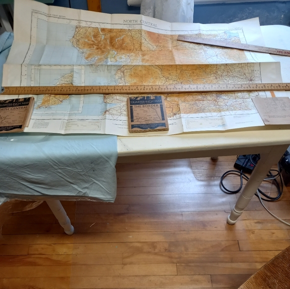 Old Ordnance Survey map Quarter inch maps sheet 1 and 2 - Picture 7 of 8